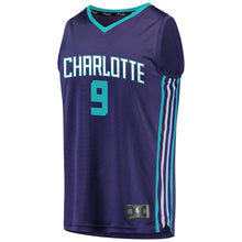 Load image into Gallery viewer, Men&#39;s Fanatics Branded Bismack Biyombo Purple Charlotte Hornets Fast Break Replica Player Jersey  Statement Edition  Purple