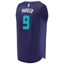 Load image into Gallery viewer, Men&#39;s Fanatics Branded Bismack Biyombo Purple Charlotte Hornets Fast Break Replica Player Jersey  Statement Edition  Purple