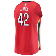 Load image into Gallery viewer, Men&#39;s Fanatics Branded Alexis Ajinca Red New Orleans Pelicans Fast Break Replica Player Jersey  Statement Edition  Red