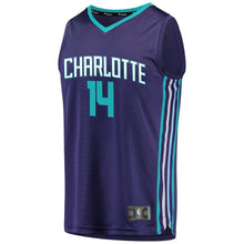 Load image into Gallery viewer, Men&#39;s Fanatics Branded Michael KiddGilchrist Purple Charlotte Hornets Fast Break Replica Player Jersey  Statement Edition  Purple