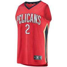 Load image into Gallery viewer, Men&#39;s Fanatics Branded Ian Clark Red New Orleans Pelicans Fast Break Replica Player Jersey  Statement Edition  Red