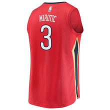Load image into Gallery viewer, Men&#39;s Fanatics Branded Nikola Mirotic Red New Orleans Pelicans Fast Break Replica Player Jersey  Statement Edition  Red