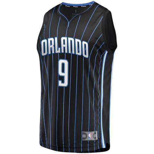 Men's Fanatics Branded Nikola Vucevic Black Orlando Magic Fast Break Replica Player Jersey  Statement Edition  Black