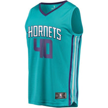 Load image into Gallery viewer, Youth Fanatics Branded Cody Zeller Teal Charlotte Hornets Fast Break Player Jersey  Icon Edition  Aqua