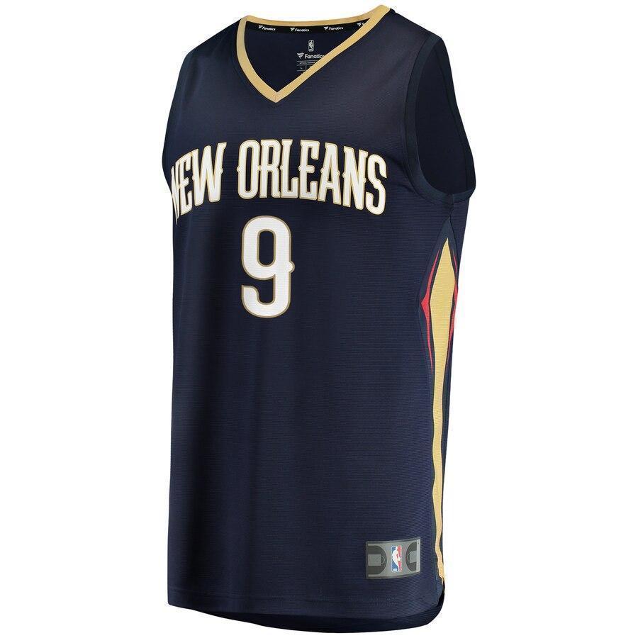 Men's Fanatics Branded Darius Morris Navy New Orleans Pelicans Fast Break Replica Jersey – Icon Edition  Navy