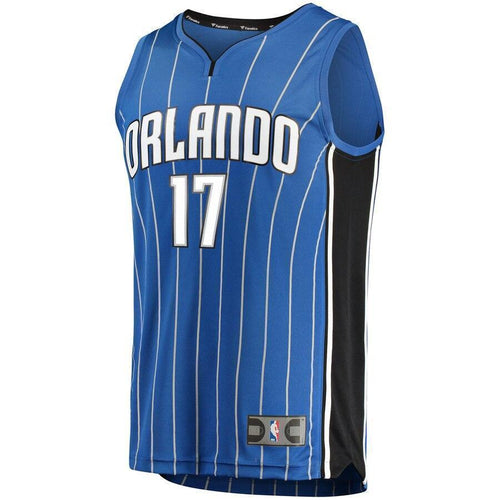 Men's Fanatics Branded Jonathon Simmons Blue Orlando Magic Fast Break Replica Player Jersey  Icon Edition  Blue