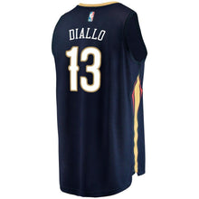 Load image into Gallery viewer, Men&#39;s Fanatics Branded Cheick Diallo Navy New Orleans Pelicans Fast Break Replica Player Jersey  Icon Edition  Navy